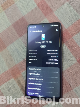 Samsung Galaxy s20 fe 5g